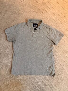 Sacoor Brothers Gray Polo Shirt - Short Sleeve